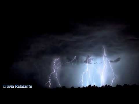 sonido de lluvia fuerte y truenos para dormir, lluvia ultra relajante , 11 horas lluvia