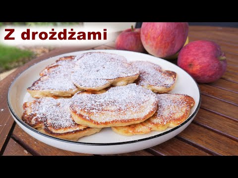 Racuchy drożdżowe z jabłkami z przepisu babci 🍎🍏 #racuchy #apple #pancake #staryprzepis