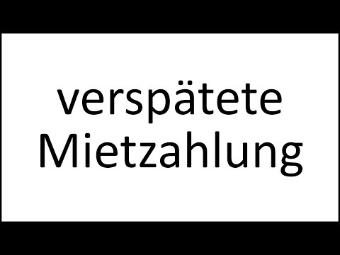 Miete jeden Monat 3 Tage zu spät - Kündigungsgrund? | Fachanwalt Alexander Bredereck
