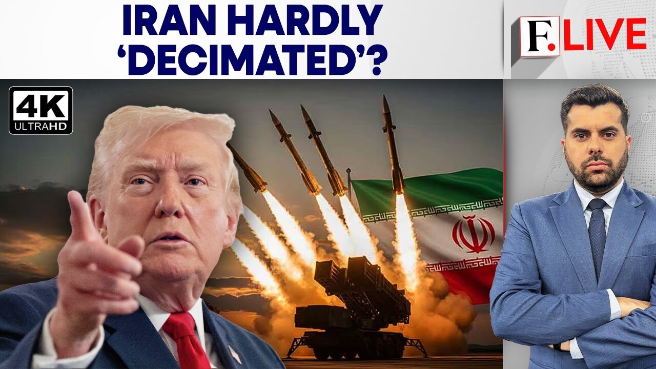 Iran Retains Missile Power, New Report Contradicts Trump's 'Decimated' Claims | Firstpost Live | 4K