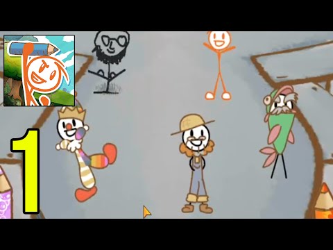 Draw a Stickman: EPIC 3 - Gameplay Walkthrough Part 1 (Android, iOS)