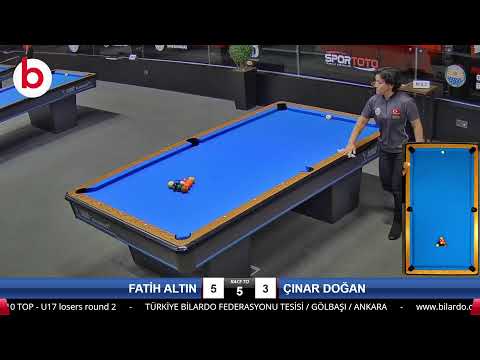 FATİH ALTIN & ÇINAR  DOĞAN Bilardo Maçı - 