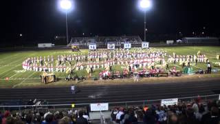 preview picture of video 'Grove City High School Marching Band - 2012 Teays Valley Golden Sound Showcase'