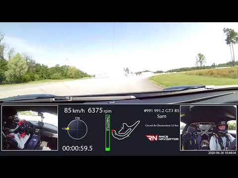 Circuit de Chenevières 3.5 km, 991.2 GT3 RS, 01:46.661