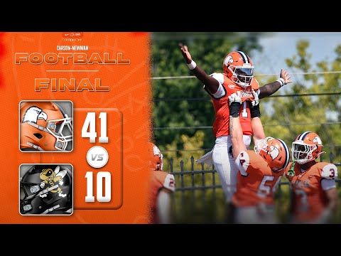 Carson-Newman Football 2025 Rewind: C-N 41, West Virginia State 10 Full Broadcast Replay 8-30-25