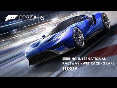 Forza Motorsport 6 - Wet race at Sebring (1080p)