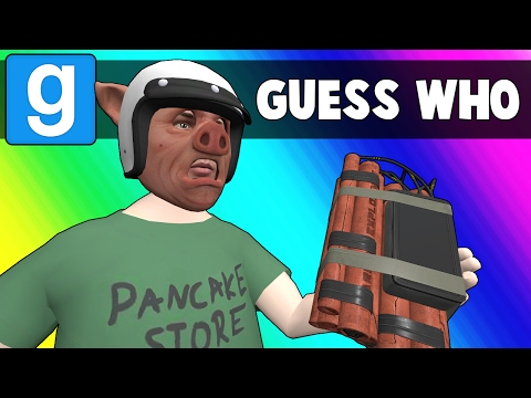 Gmod Guess Who Funny Moments - Cursed Casino Mirror (Garry's Mod)