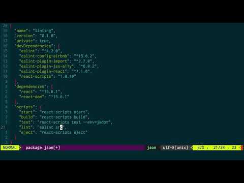 Airbnb Eslint for React