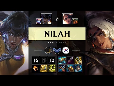 Nilah ADC vs Samira - KR Diamond Patch 25.14