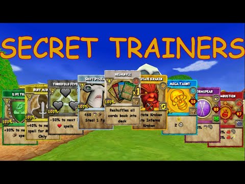 ALL Secret Trainers in Wizard101!