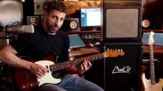 Fabio Vitiello guitar lezione sul blues 2: Scala misolidia con terzo gr. al basso