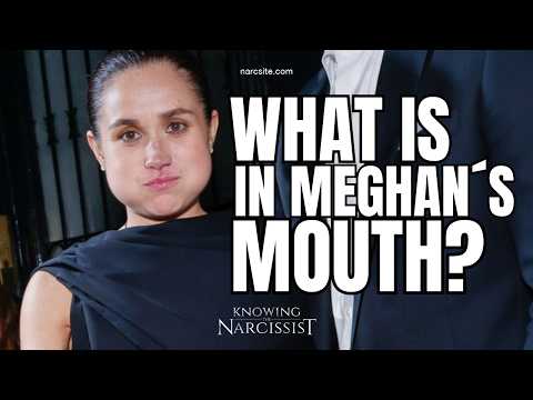 What Is In Meghan´s Mouth?  (Meghan Markle)