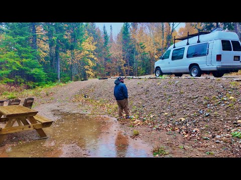 Rainy Van life Day (Gaming and Homemade Clam Chowder)