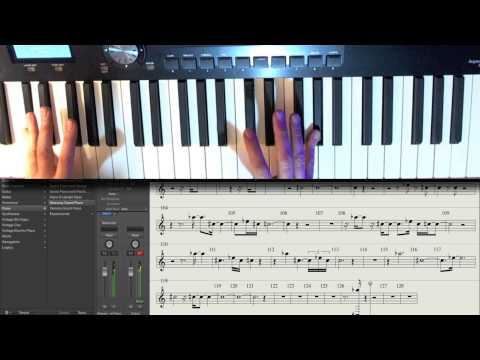 Piano Lesson - Tutorial on How to Play Through the Kaleidoscope - Part 1