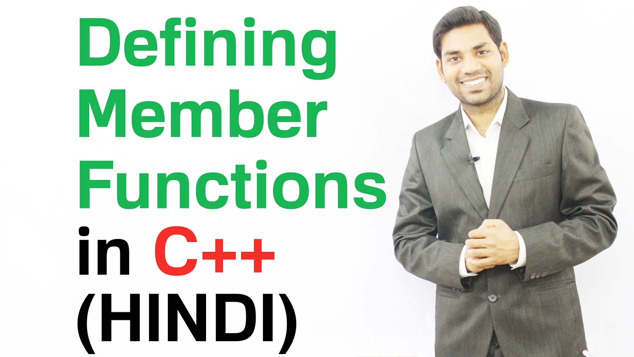 Member Functions in C++