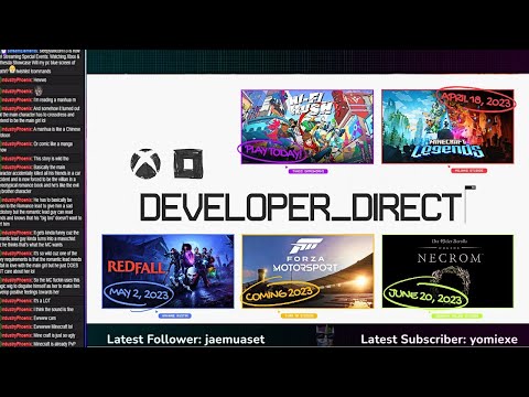 Xbox & Bethesda Developer Direct 2023 Livestream | Sleepy Reacts