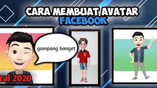 CARA MEMBUAT AVATAR FACEBOOK TANPA APLIKASI 2020