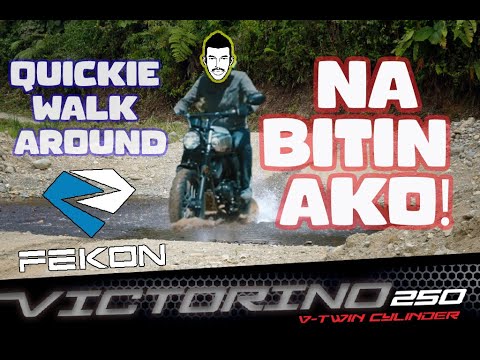 Fekon Victorino 250 V-Twin Engine  I  Quickie Walkaround  I  Nabitin