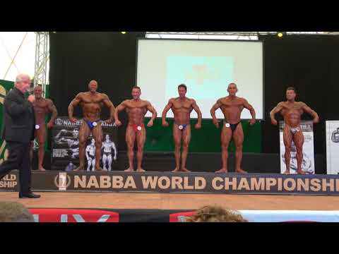 1st Group Comparisons - Men Masters Over 50 - NABBA World Championship 2018