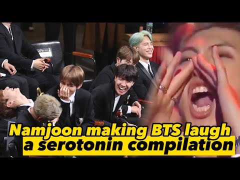 Namjoon Making BTS Laugh | A Serotonin Compilation