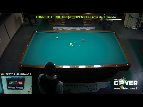 la gioia del biliardo live Cilimberto - Musitano