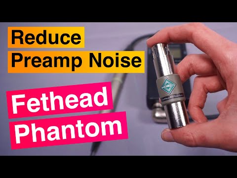 The Solution for Noisy Preamps - Triton Audio Fethead Phantom - Review, Test and Teardown