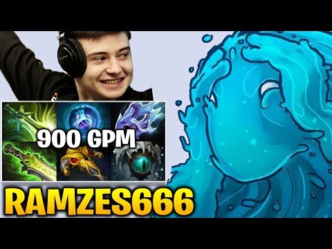 Ramzes666 Morphling 900 GPM and 600 Last Hit in 50 Minutes