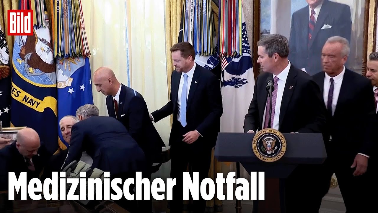 Pharma-Manager bricht im Weißen Haus zusammen