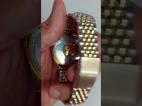 benrus jungle master hand winding lion medal