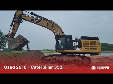 Used 2016 - Caterpillar 352F | Used Tracked Excavator | equippo.com |