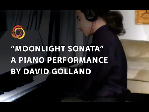 Moonlight Sonata - Ludwig van Beethoven (Performed by David Golland)