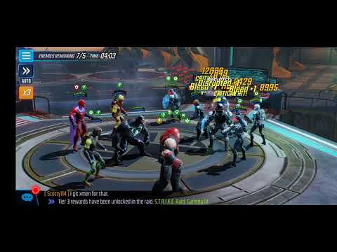 War Offense - 265k BH with Toad/Venom vs 222k Coulson - Marvel Strike Force