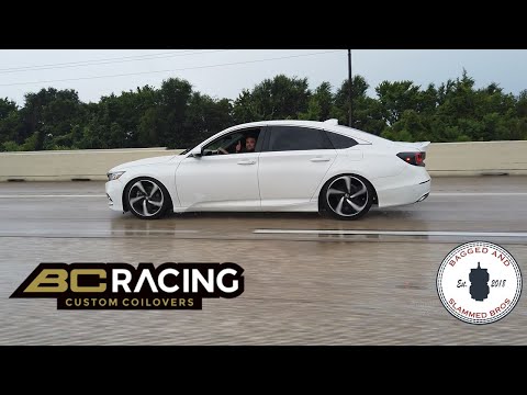INSTALLING KUZOS BC RACING COILOVERS ON HIS 2019 HONDA ACCORD SPORT!!!