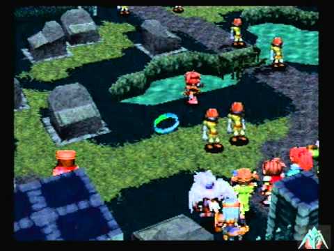 lets play shining force 3 scn 1: part 19 - cursed village