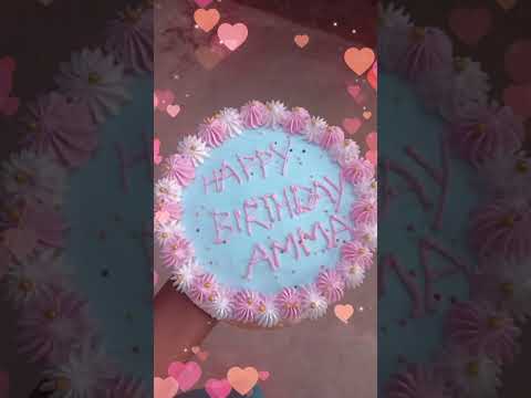 Cakesby_vinitha  Half kg vannila flavour cake order #simple flavour design#cake #brownie  mannargudi