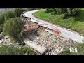Policastro-Santa Marina, finisce l'incubo: cantiere in partenza a settembre sulla provinciale divisa in due dalla frana