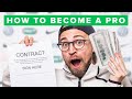 HOW TO BECOME A PRO FOOTBALL PLAYER