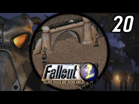 The Courtyard - Let's Play Fallout 2 (Hard/Rough) #20