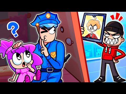 Be Careful of AI Face-Swapping 🤖 Stranger Danger👮 Funny English for Kids!