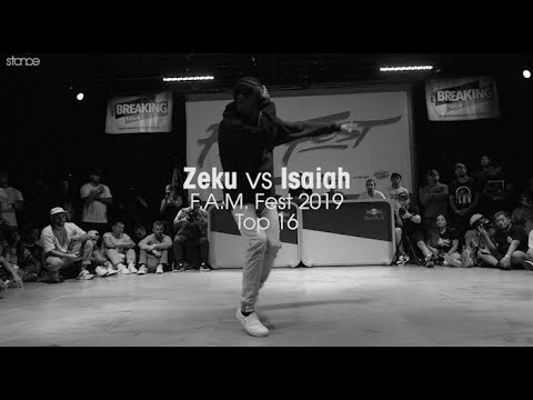 Zeku vs Isaiah [Top 16] // .stance // F.A.M. Fest 2019