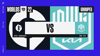 Worlds 2022 - Group Stage - D6 - EG vs DK
