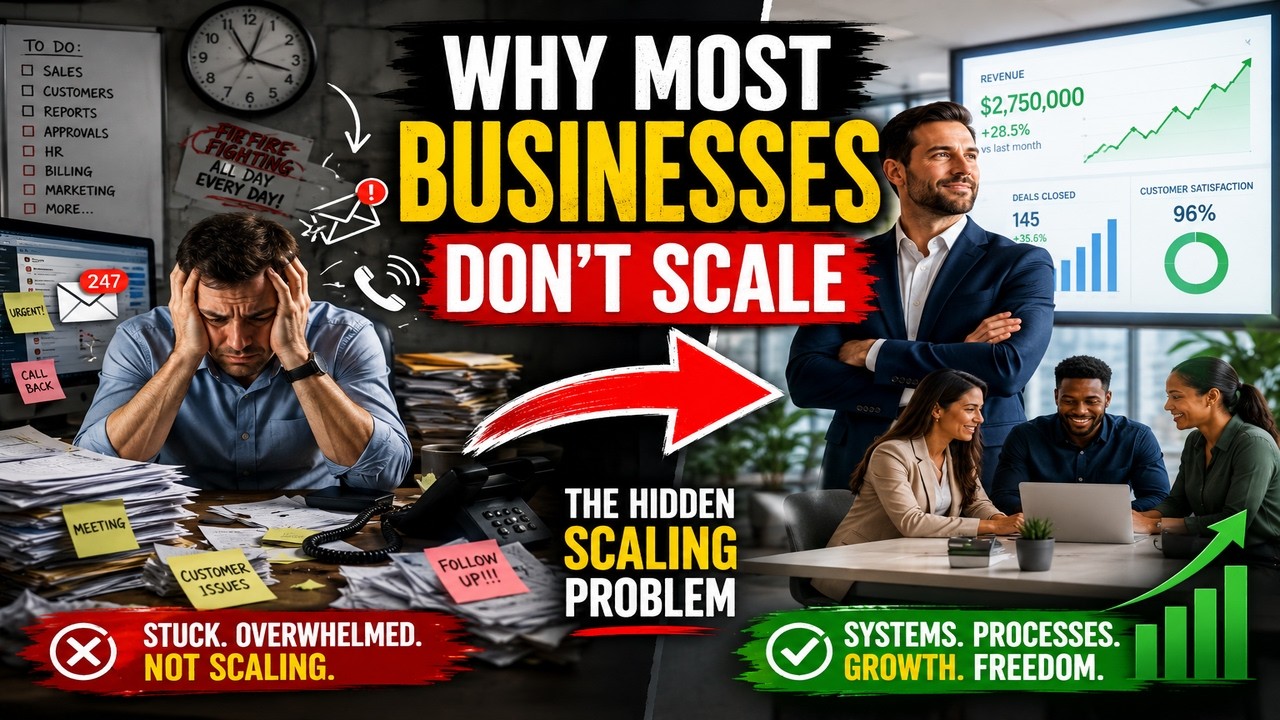 Why Most Businesses Don't Scale