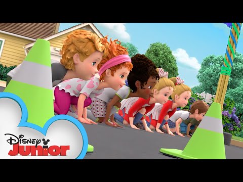 Nancy Runs Her Own Race | Fancy Nancy | @disneyjr
