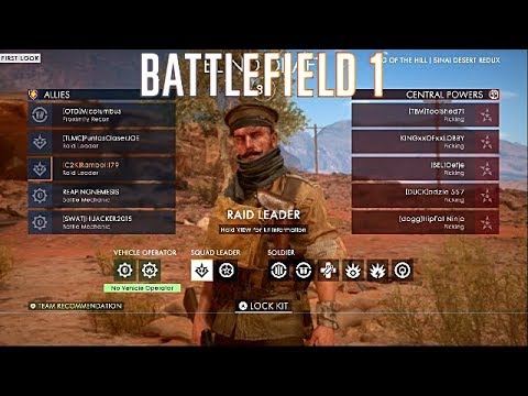 Battlefield 1 - Incursions Gameplay Sinai Desert (No Commentary)