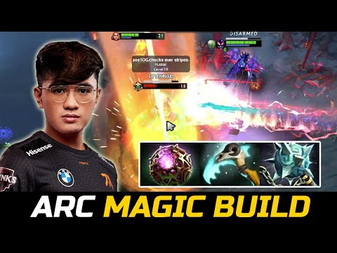 GABBI MAGIC BUILD ARC WARDEN CARRY VS 23SAVAGE KARL DOTA 2
