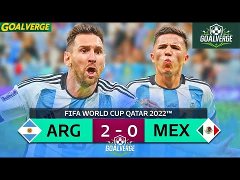 Argentina vs Mexico | FIFA World Cup 2022 Highlights & Analysis | Messi Magic in Lusail Stadium