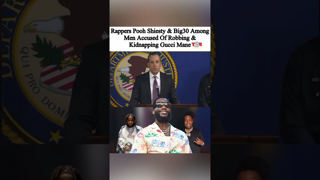 Rappers Pooh Shiesty & Big30 Accused of Robbing & Kidnapping Gucci Mane! #poohshiesty #guccimane
