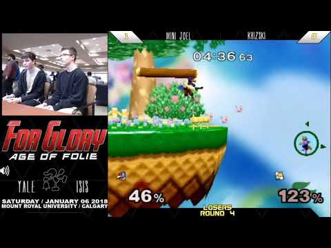 Age of Folie - Krizski vs Mini Joel - Melee Singles Losers Top 8