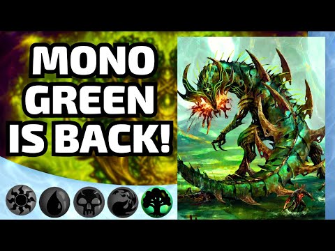🟢Mono Green: From Dark Horse to Powerhouse! | MTG Arena Standard Deck Tech