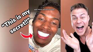 How To Get The Whitest Teeth In The World! Orthodontist Reacts!